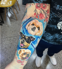 Estúdio de Tatuagem Realismo em Santo André: Retratos e Imagens de Alta Fidelidade